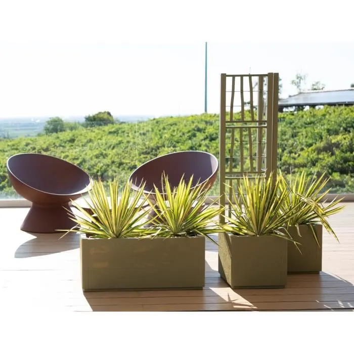 Maceta Starwax 80 cm Verde Maceta Starwax 80 cm Verde