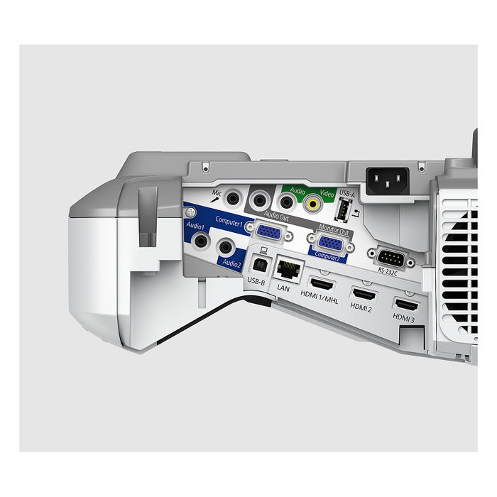 Epson EB-685W Proyector 3LCD WXGA 1280x800, 3500 Lúmenes, de Ultra Corta Distancia, Altavoz 16W
