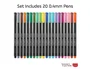 Maped Graph Peps Fine Liner Estuche de 20 Colores Surtidos