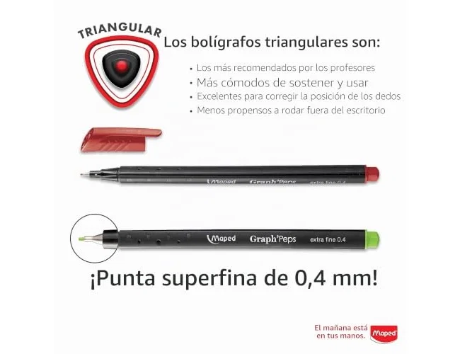 Maped Graph Peps Fine Liner Estuche de 20 Colores Surtidos