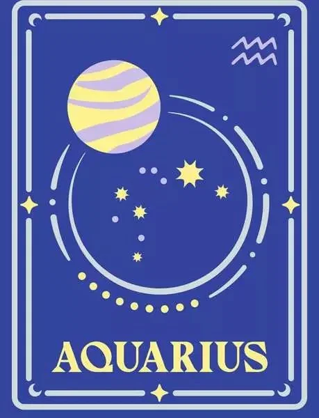 Ravensburger Kit de pintura por números CreArt Serie Trend D Zodiac: Acuario