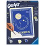 Ravensburger Kit de pintura por números CreArt Serie Trend D Zodiac: Acuario