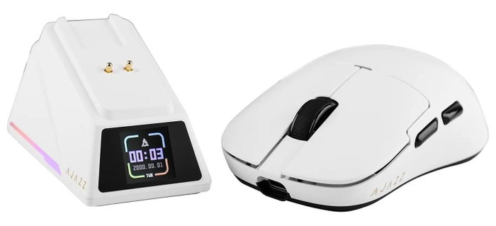 Ajazz Ajazz AJ159 APEX-3 3950-8K Blanco con Base de Carga