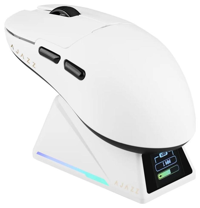 Ajazz Ajazz AJ159 APEX-3 3950-8K Blanco con Base de Carga