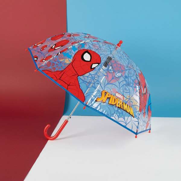 Cerdá Paraguas Manual Poe Spiderman 45 Cm Azul