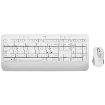 Logitech Signature MK650 Combo For Business - Teclado y Ratón Inalámbricos para Oficina con Bluetooth/Logi Bolt, Reposamanos, 36 Meses Batería, Blanco, 920-011026 Logitech Signature MK650 Combo For Business - Teclado y Ratón Inalámbricos para Oficina con Bluetooth/Logi Bolt, Reposamanos, 36 Meses Batería, Blanco, 920-011026