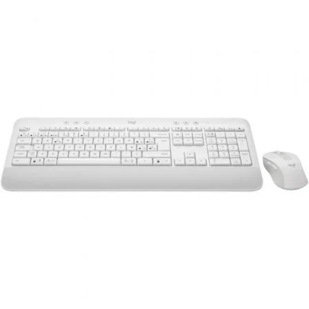 Logitech Signature MK650 Combo For Business - Teclado y Ratón Inalámbricos para Oficina con Bluetooth/Logi Bolt, Reposamanos, 36 Meses Batería, Blanco, 920-011026 Logitech Signature MK650 Combo For Business - Teclado y Ratón Inalámbricos para Oficina con Bluetooth/Logi Bolt, Reposamanos, 36 Meses Batería, Blanco, 920-011026