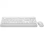 Logitech Signature MK650 Combo For Business - Teclado y Ratón Inalámbricos para Oficina con Bluetooth/Logi Bolt, Reposamanos, 36 Meses Batería, Blanco, 920-011026