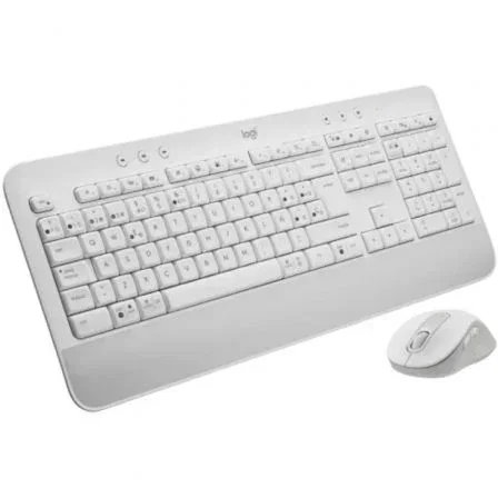 Logitech Signature MK650 Combo For Business - Teclado y Ratón Inalámbricos para Oficina con Bluetooth/Logi Bolt, Reposamanos, 36 Meses Batería, Blanco, 920-011026 Logitech Signature MK650 Combo For Business - Teclado y Ratón Inalámbricos para Oficina con Bluetooth/Logi Bolt, Reposamanos, 36 Meses Batería, Blanco, 920-011026
