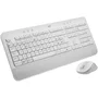 Logitech Signature MK650 Combo For Business - Teclado y Ratón Inalámbricos para Oficina con Bluetooth/Logi Bolt, Reposamanos, 36 Meses Batería, Blanco, 920-011026
