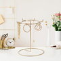 Aberto Design TK-001 Organizador de Joyero de Metal Dorado 22x28 cm