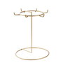 Aberto Design TK-001 Organizador de Joyero de Metal Dorado 22x28 cm