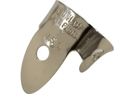 DUNLOP Pack de 5 Púas de Dedo Nickel Silver Mini .020 pulgadas (0.51 mm)