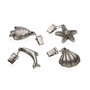 Versa Set de 4 pesos para mantel Sea, metal y aleación de zinc, 7 cm (2 Unidades)