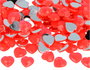 Innspiro Gemas de Corazón Rosa Fluor 14x14mm - 500 unidades