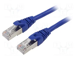 QOLTEC Patch Cord Cat 6 F/UTP 1m Azul