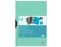 Liderpapel Carpeta Dossier Pinza Lateral Verde Manzana Opaco DIN A4