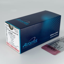 Atramat PGLA90 RAPID 2/0 AG Triangular 1/2 26mm H75cm