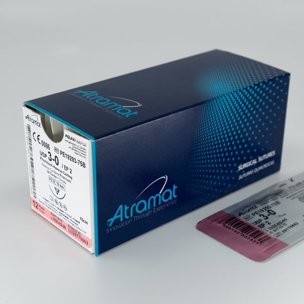 Atramat PGLA90 RAPID 2/0 AG Triangular 1/2 26mm H75cm Atramat PGLA90 RAPID 2/0 AG Triangular 1/2 26mm H75cm