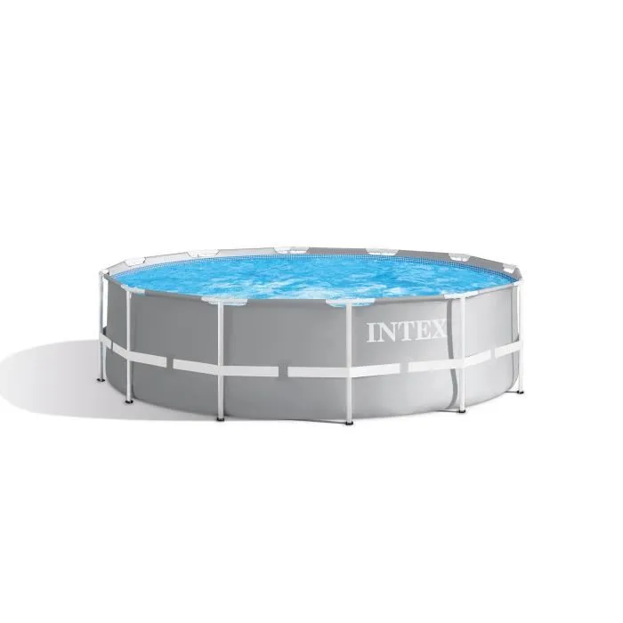Intex Piscina Prism Frame Redonda 366 x 99 cm Gris Intex Piscina Prism Frame Redonda 366 x 99 cm Gris