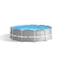 Intex Piscina Prism Frame Redonda 366 x 99 cm Gris
