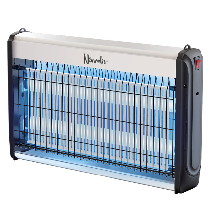 Navelis Mata insectos eléctrico Dodoma 2x5W Gris/Negro Navelis Mata insectos eléctrico Dodoma 2x5W Gris/Negro