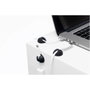 Bluelounge CableDrop Pack de 6, negro