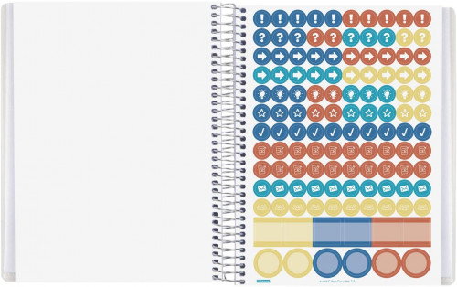 Finocam Libreta de Reuniones Docente A5 Azul con Tapas Personalizables