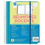 Finocam Libreta de Reuniones Docente A5 Azul con Tapas Personalizables