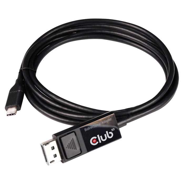 Club 3D CAC-1557 Cable USB Tipo C a DisplayPort 1.4 8K60Hz 1.8m Club 3D CAC-1557 Cable USB Tipo C a DisplayPort 1.4 8K60Hz 1.8m