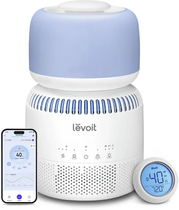Levoit LEV0810123675579 - Humidificador de Aire para Bebé - 3.8 L - Hasta 30 h de Funcionamiento - Habitación 20 m2