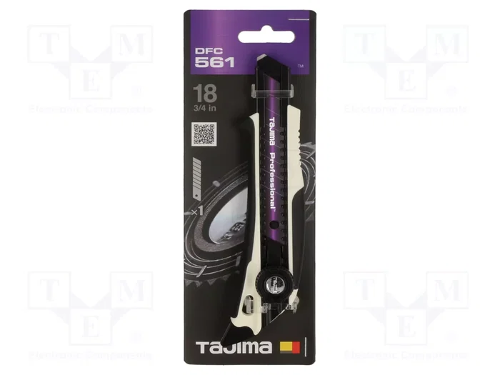 TAJIMA Razar Black Blade® Cuchillo Profesional Universal 18mm TAJIMA Razar Black Blade® Cuchillo Profesional Universal 18mm