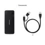 Nanocable Switch KVM 2xUSB-A 3.0 + 2xUSB-C 3.0 de Aluminio