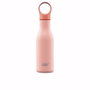 Joseph Joseph LOOP water bottle - Termo aislante de acero inoxidable 500 ml, coral, mantiene temperatura 12h caliente/24h fría