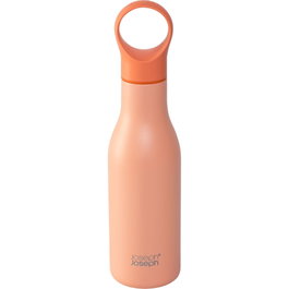 Joseph Joseph Loop Botella de Agua de 500 ml, Coral