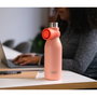 Joseph Joseph Loop Botella de Agua de 500 ml, Coral