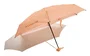 Muitomas UMBRELLAPF Paraguas Compacto Manual Octogonal Metal y Poliéster, Color Durazno