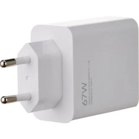 Xiaomi MDY-12-ES Cargador de Pared 67W Charging Combo (Type-A) con Puerto USB-A y Cable USB-A a USB-C para Carga Rápida Xiaomi MDY-12-ES Cargador de Pared 67W Charging Combo (Type-A) con Puerto USB-A y Cable USB-A a USB-C para Carga Rápida