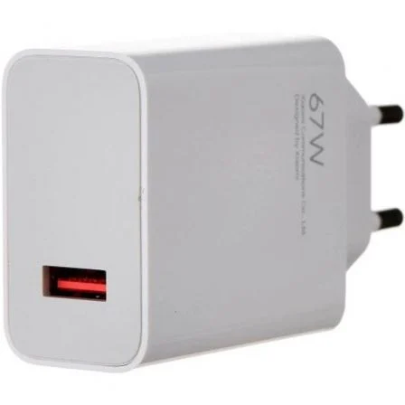 Xiaomi MDY-12-ES Cargador de Pared 67W Charging Combo (Type-A) con Puerto USB-A y Cable USB-A a USB-C para Carga Rápida Xiaomi MDY-12-ES Cargador de Pared 67W Charging Combo (Type-A) con Puerto USB-A y Cable USB-A a USB-C para Carga Rápida