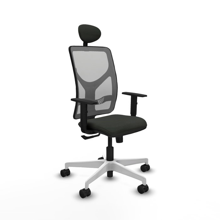 PIQUERAS Y CRESPO Silla de oficina Motilla con mecanismo Sincro, Negro/Gris PIQUERAS Y CRESPO Silla de oficina Motilla con mecanismo Sincro, Negro/Gris