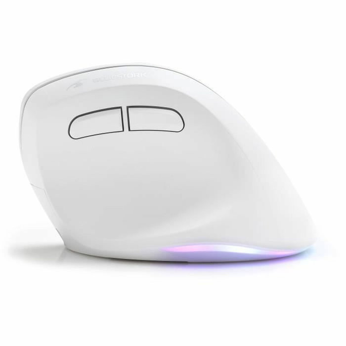 Bluestork ERGO Ratón Ergonómico Inalámbrico Luminoso Negro