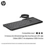 HP 400 Backlit Wired Keyboard