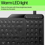 HP 400 Backlit Wired Keyboard