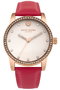 Daisy Dixon Reloj DD089PRG con caja rosa y correa roja