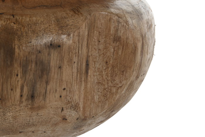 DKD Home Decor Jarrón Teca Natural 30x30x20 cm