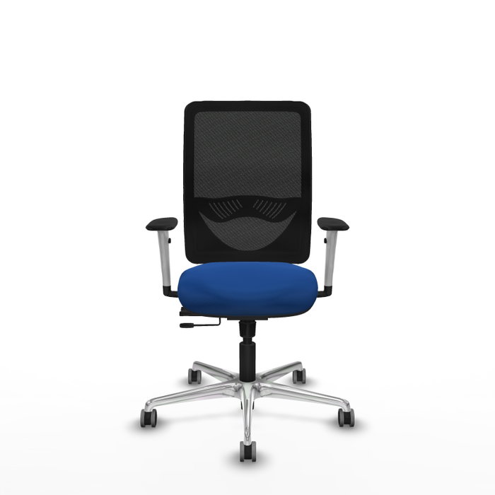 PIQUERAS Y CRESPO Silla de oficina Zulema Azul con Malla Negra PIQUERAS Y CRESPO Silla de oficina Zulema Azul con Malla Negra