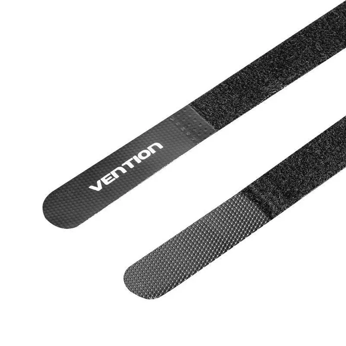 Vention KAOB0-10 Tira organizadora de cables, 18 cm, pack de 10 unidades