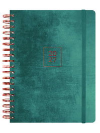 Finocam Agenda Anual 2027 Internacional Optimal Wire-O B5 Azul
