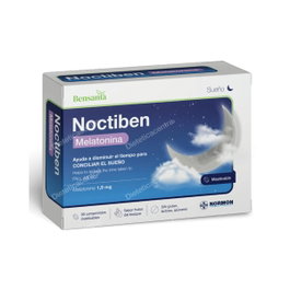 NOCTIBEN BENSANIA MELATONINA 30 COMPRIMIDOS MASTICABLES