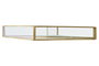 DKD Home Decor Joyero de Cristal y Metal con Terciopelo Verde